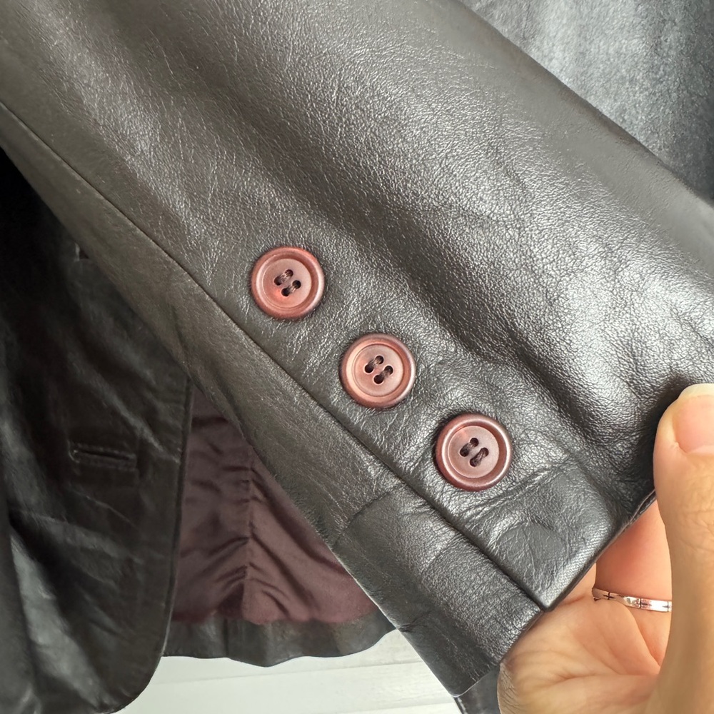 Real leather jacket / blazer - Picture 5 of 6